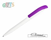 Ручка шариковая «Airo», белая с фиолетовым