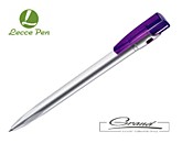 Ручка «Kiki Sat» в СПб, серебро с фиолетовым