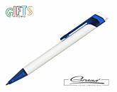 Ручка шариковая «Bastion», белая с синим