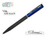 Ручка шариковая «Content», черная с синим