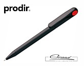Ручка «Prodir DS1 TMM Dot», черная с красным