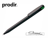Ручка «Prodir DS1 TMM Dot», черная с зеленым