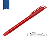 Ручка «Delta» из переработанных контейнеров, красная 