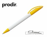 Ручка «Prodir DS3 TPP Special», белая с желтым