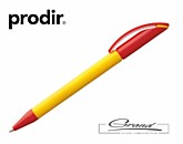 Ручка «Prodir DS3 TPP Special», желтая с красным