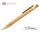 Эко-ручка шариковая «Bamboo Clip», светло-зеленая