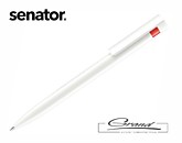 Ручка шариковая «Liberty Basic Polished», белая с красным