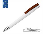 Ручка «Zorro White», белая с коричневым