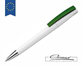 Ручка «Zorro White», белая с зеленым