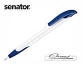 Ручка «Challenger Soft Basic», белая с синим