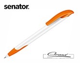 Ручка «Challenger Soft Basic», белая с оранжевым
