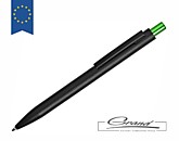 Ручка шариковая «Blaze», черная с зеленым