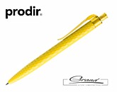 Ручка пластиковая шариковая «Prodir QS01 PMT», желтая