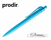 Ручка пластиковая шариковая «Prodir QS01 PMT», голубая