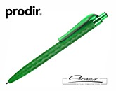 Ручка пластиковая шариковая «Prodir QS01 PMT», зеленая