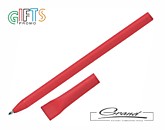 Ручка шариковая «Artel» из бумаги, красная