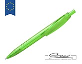 Ручка шариковая «ANDRIO», R-PET пластик, зеленая