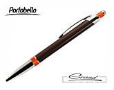Шариковая ручка «Bali», коричневая с оранжевым