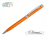 Ручка металлическая «Nero Chrome», оранжевая