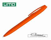 Ручка шариковая пластиковая «Coral» в СПб, оранжевая