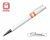 Ручка шариковая «Ethic», белая с оранжевым