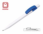 Ручка «Pixel Cb Gloss», белый/синий