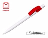 Ручка «Pixel Cb Gloss»,белый/красный